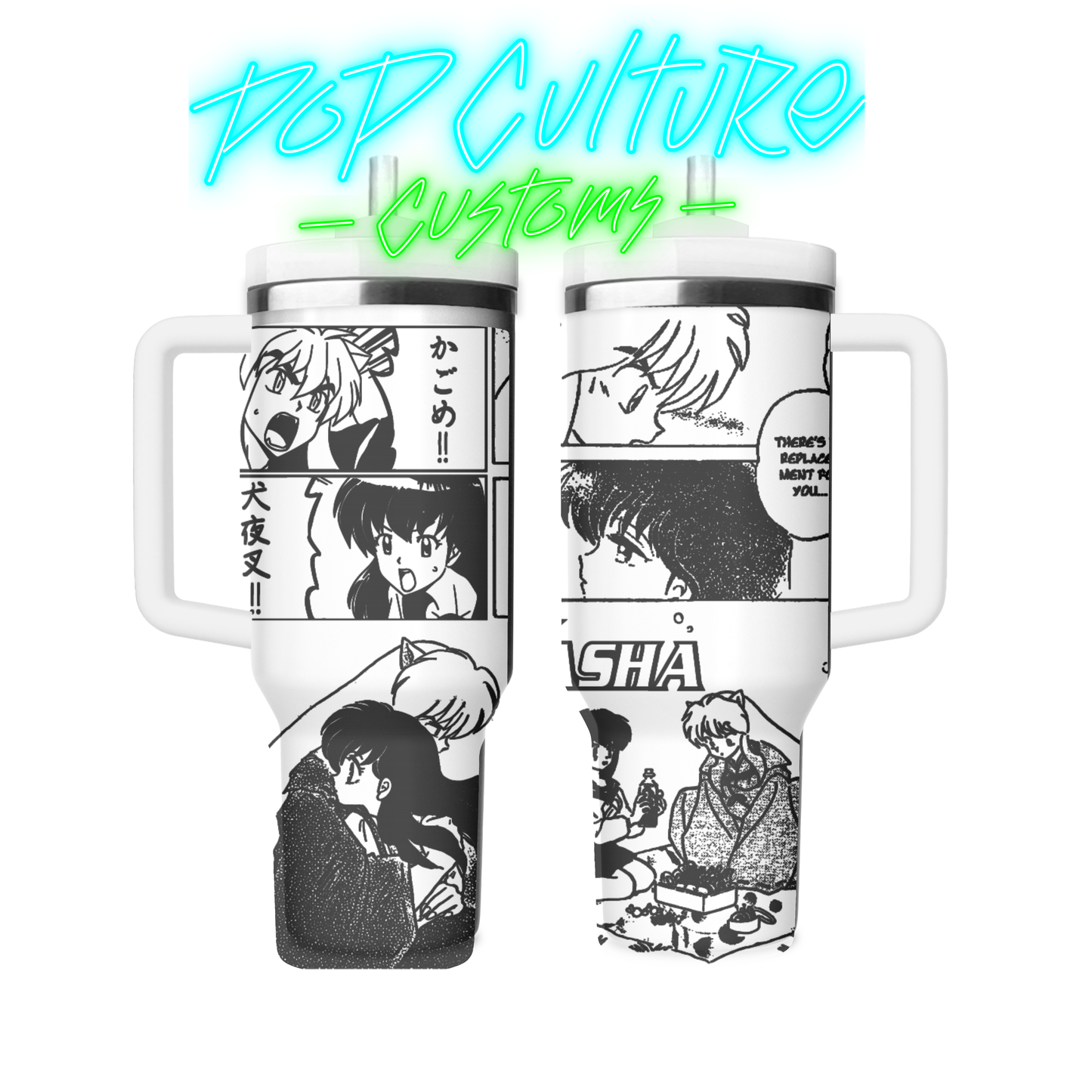 Anime Wolf Demon 40 oz Tumbler