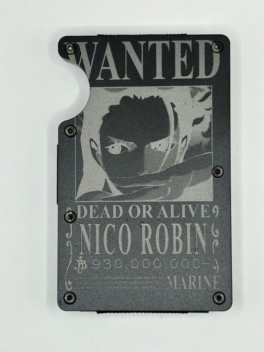 Nico Robin Wanted Poster Wallet