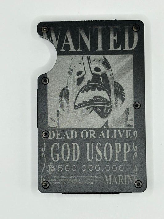 Usopp Wanted Poster Wallet